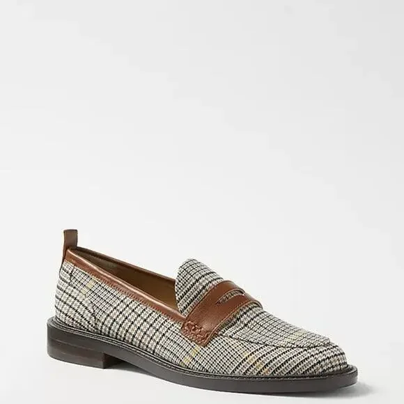 Ann Taylor Houndstooth Penny Loafer Size 7.5 - Picture 6 of 6